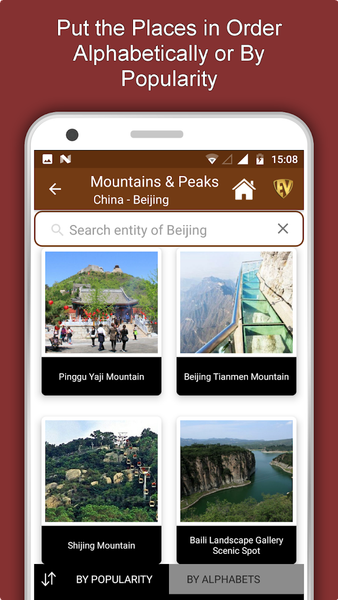 Peaks & Mountains Travel & Exp - عکس برنامه موبایلی اندروید