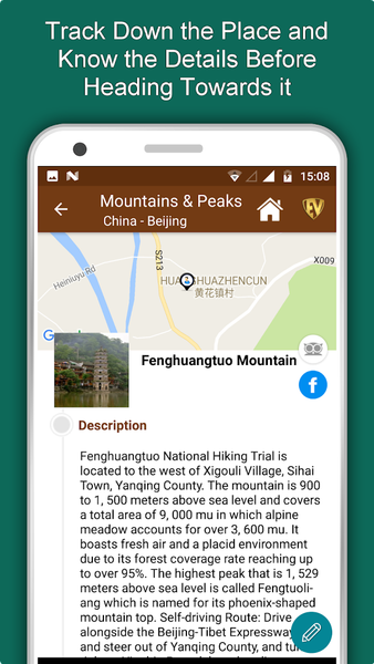 Peaks & Mountains Travel & Exp - عکس برنامه موبایلی اندروید