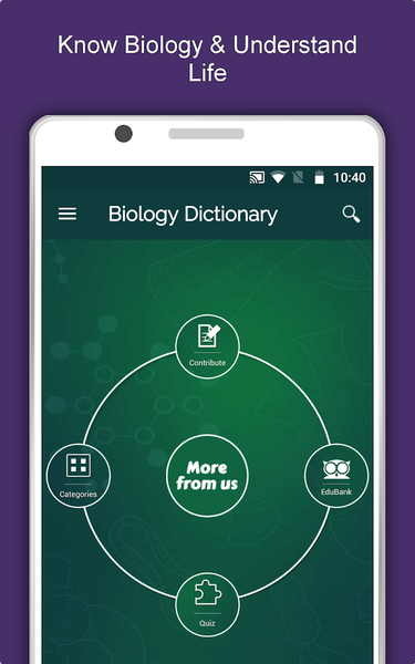Biology Dictionary Offline - Image screenshot of android app