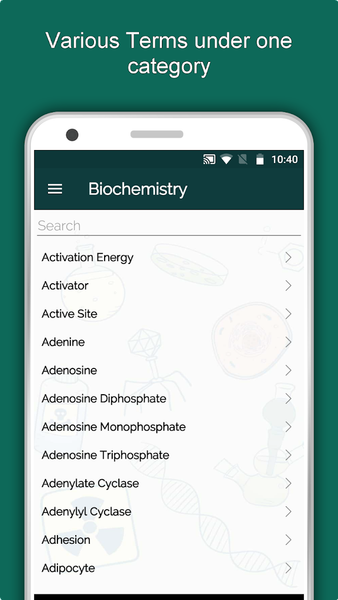 Biology Dictionary Offline - Image screenshot of android app