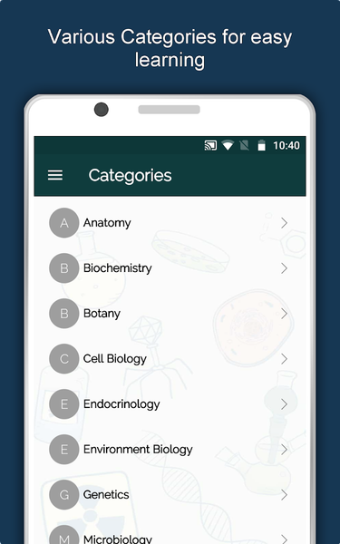 Biology Dictionary Offline - Image screenshot of android app