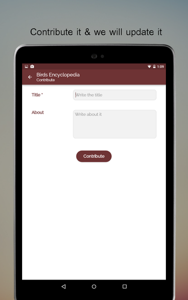 Birds Encyclopedia Offline App - Image screenshot of android app