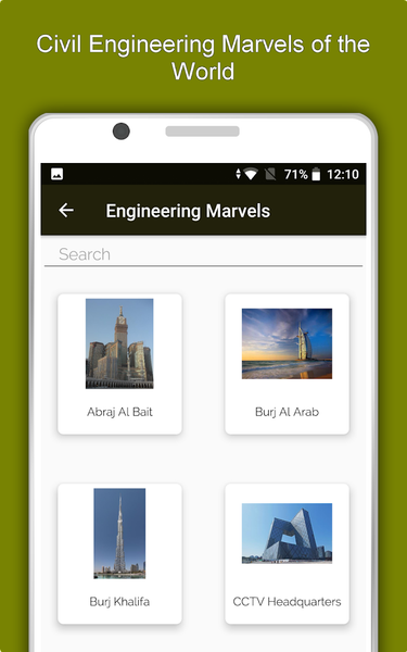 Civil Engineering Dictionary - عکس برنامه موبایلی اندروید