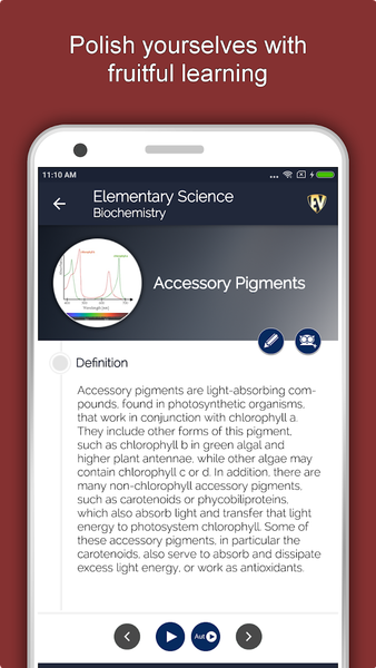Basic Science Dictionary - Image screenshot of android app