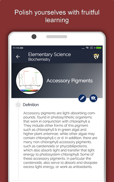 Basic Science Dictionary - Image screenshot of android app