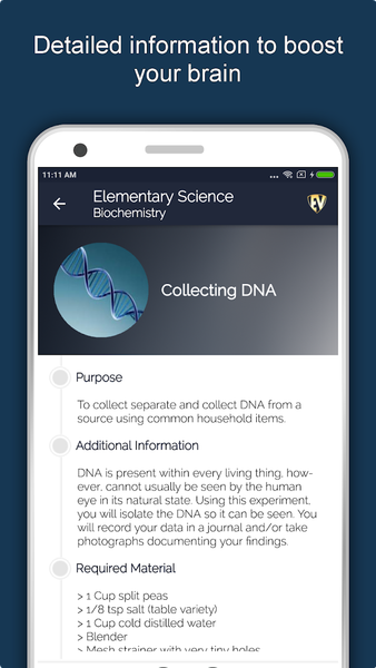 Basic Science Dictionary - Image screenshot of android app