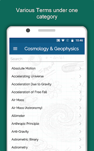 Physics Dictionary Offline App - Image screenshot of android app