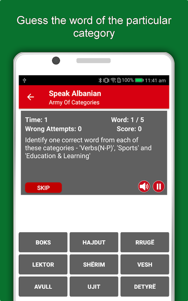 Learn Albanian Language App - Image screenshot of android app