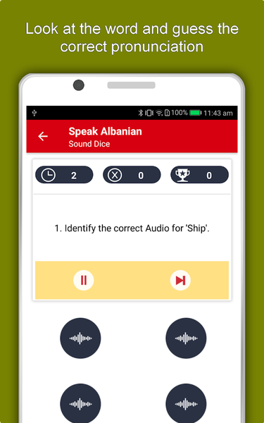 Learn Albanian Language App - Image screenshot of android app