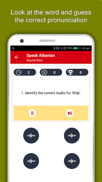 Learn Albanian Language App - Image screenshot of android app