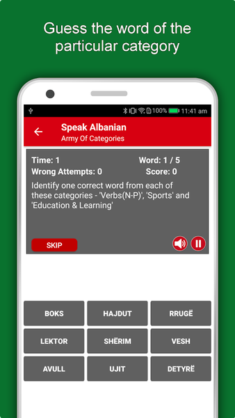 Learn Albanian Language App - Image screenshot of android app