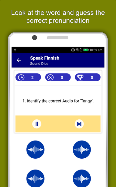 Learn Finnish Language Offline - Image screenshot of android app