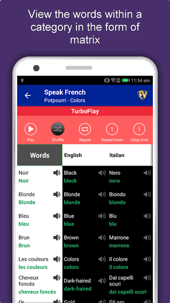 Learn French Language Offline - عکس برنامه موبایلی اندروید