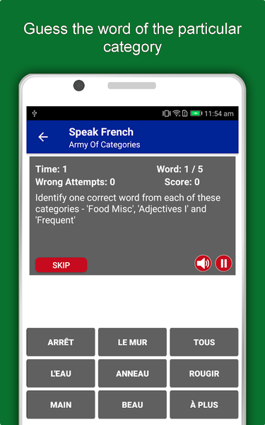 Learn French Language Offline - عکس برنامه موبایلی اندروید