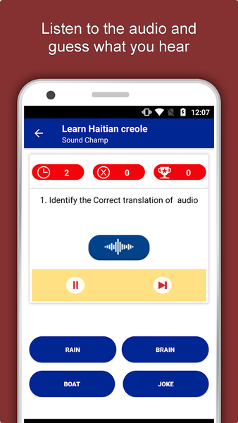 Learn Haitian Creole Language - Image screenshot of android app