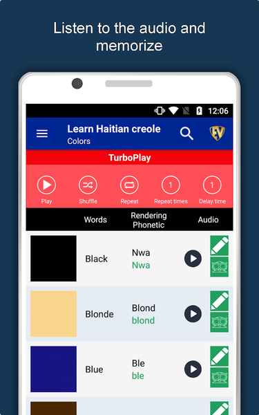 Learn Haitian Creole Language - Image screenshot of android app