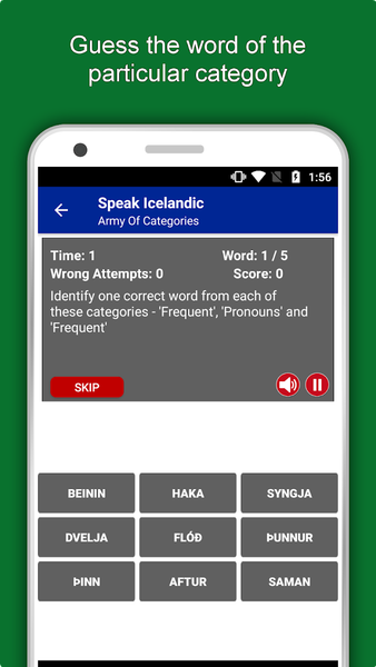 Learn Icelandic Language App - عکس برنامه موبایلی اندروید
