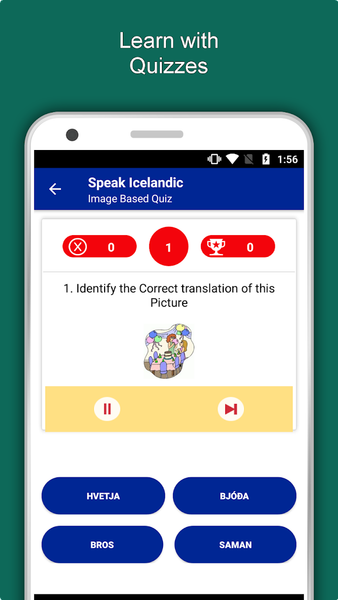 Learn Icelandic Language App - عکس برنامه موبایلی اندروید