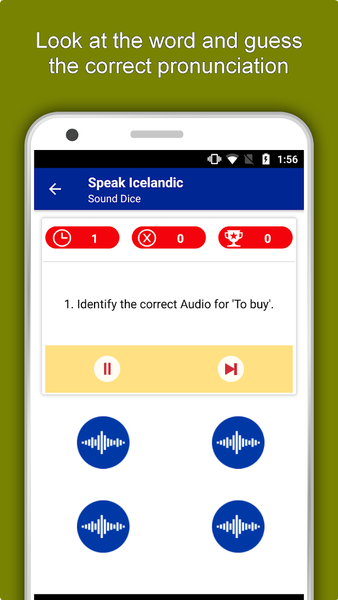 Learn Icelandic Language App - عکس برنامه موبایلی اندروید