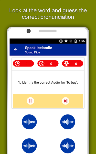 Learn Icelandic Language App - عکس برنامه موبایلی اندروید