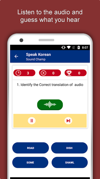 Learn Korean Language Offline - Image screenshot of android app