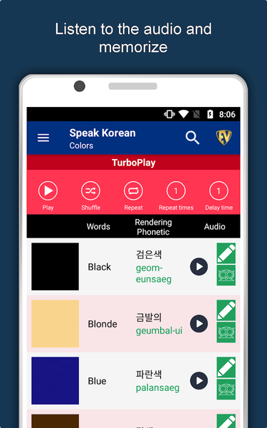 Learn Korean Language Offline - Image screenshot of android app