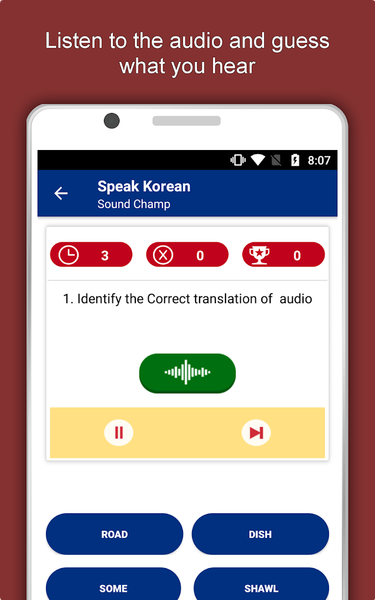 Learn Korean Language Offline - Image screenshot of android app