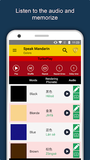 Learn Mandarin Language App - عکس برنامه موبایلی اندروید