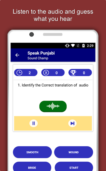 Learn Punjabi Language Offline - عکس برنامه موبایلی اندروید