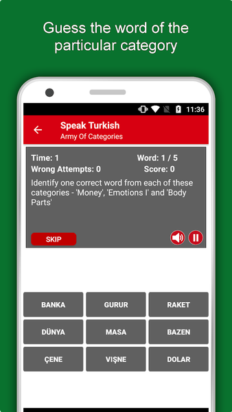 Learn Turkish Language Offline - Image screenshot of android app
