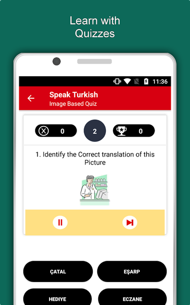 Learn Turkish Language Offline - Image screenshot of android app