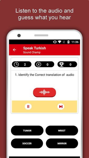 Learn Turkish Language Offline - Image screenshot of android app