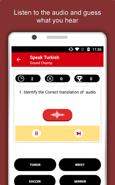 Learn Turkish Language Offline - Image screenshot of android app