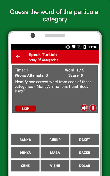 Learn Turkish Language Offline - Image screenshot of android app