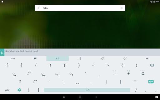 IPA Keyboard - عکس برنامه موبایلی اندروید