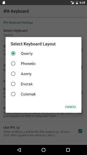 IPA Keyboard - Image screenshot of android app