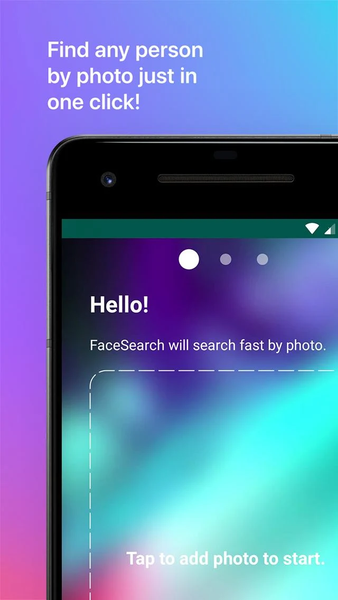 FaceSearch. Search by photo - عکس برنامه موبایلی اندروید