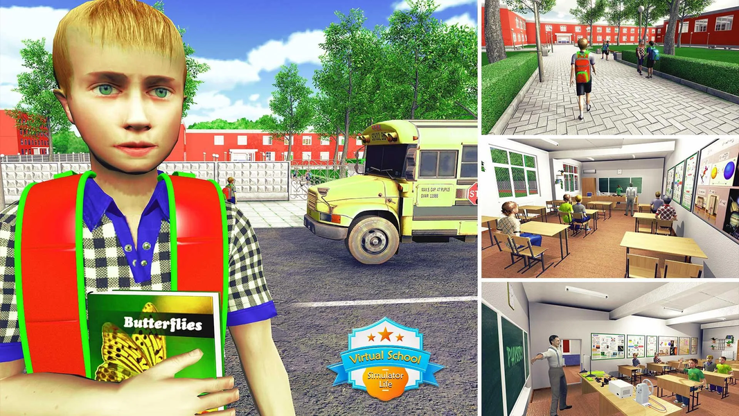 Virtual High School Games 3D - Gameplay image of android game