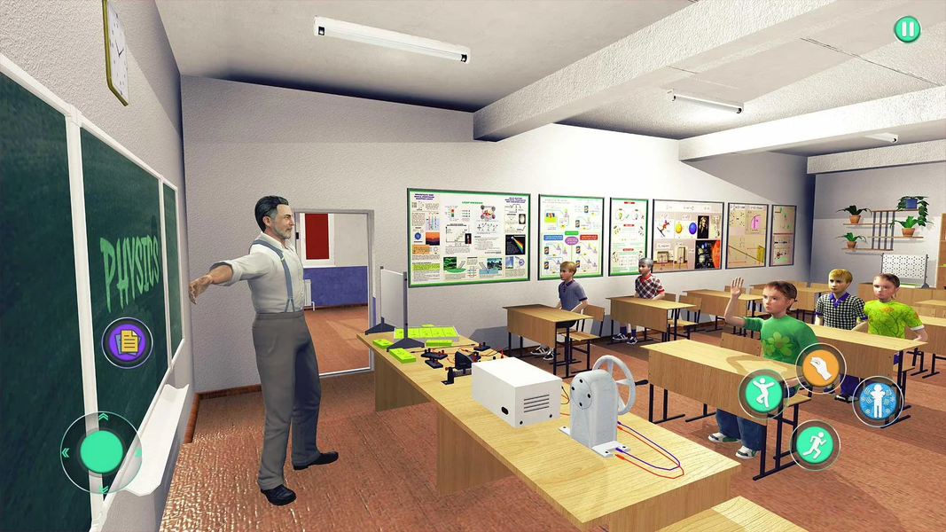 Virtual High School Games 3D - Gameplay image of android game