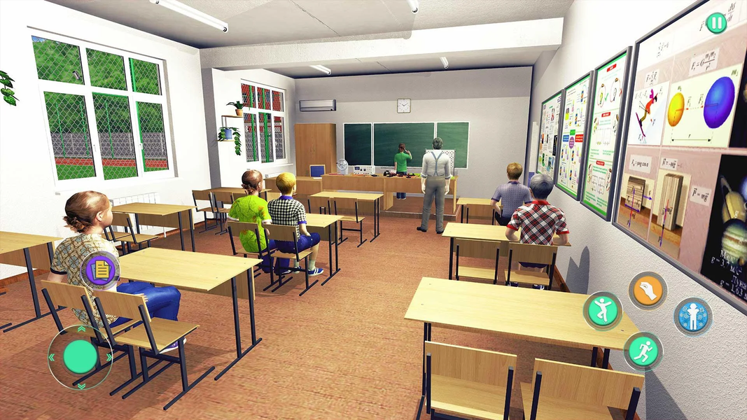 Virtual High School Games 3D - Gameplay image of android game