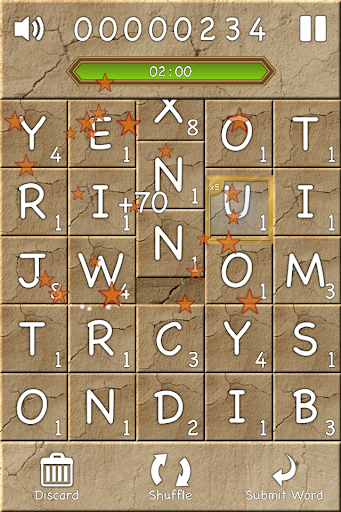 Dropwords 2 (Free) - Gameplay image of android game