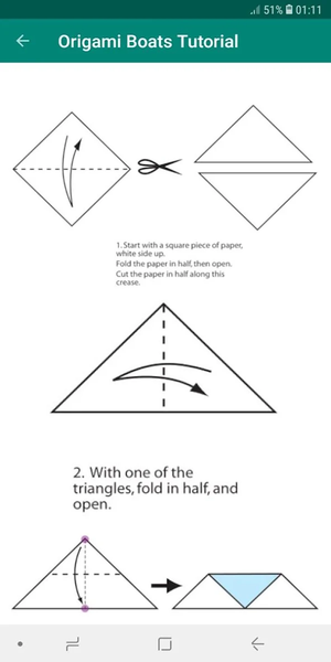 Make Origami Paper Boat & Ship - عکس برنامه موبایلی اندروید