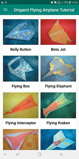Flying Paper Airplane Origami - عکس برنامه موبایلی اندروید