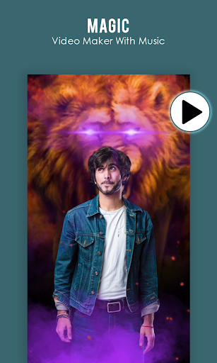 Magic Video Editor: Magic Video Maker With Effects - عکس برنامه موبایلی اندروید