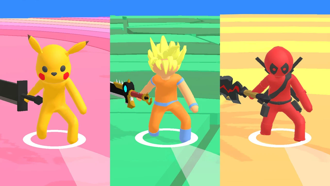 Sword.io - Stickman Slice Batt - عکس بازی موبایلی اندروید