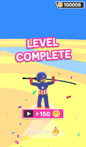 Sword.io - Stickman Slice Batt - عکس بازی موبایلی اندروید