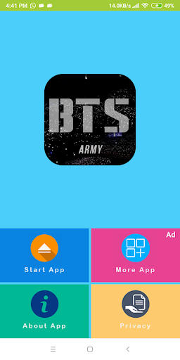 BTS Army Sticker for WhatsApp - WAStickerApps KPOP - Image screenshot of android app
