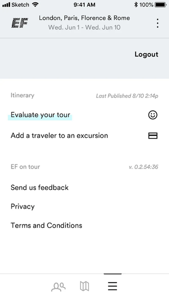 EF Traveler - عکس برنامه موبایلی اندروید