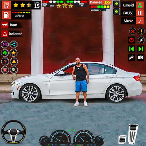 Car Driving School Game - Gameplay image of android game