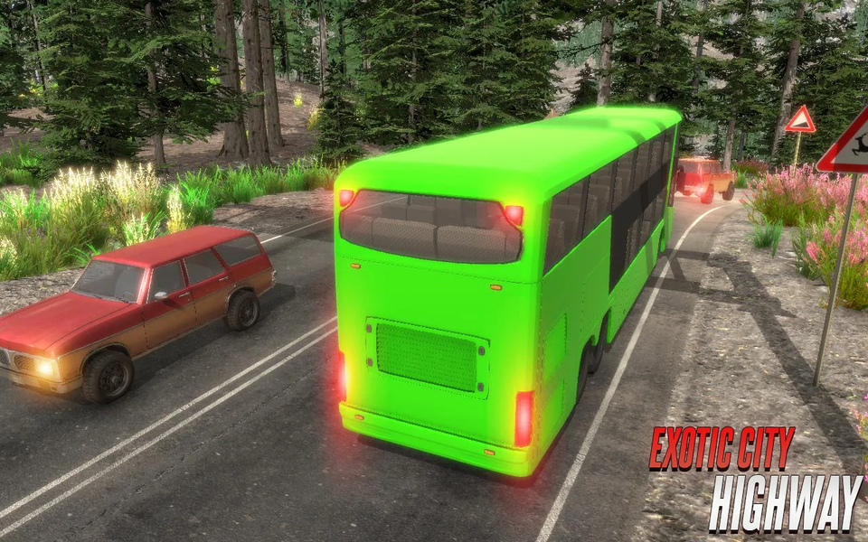 Ultimate Coach Bus Simulator: - Gameplay image of android game